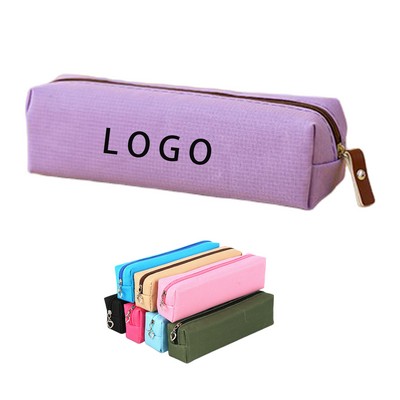Small Capacity Canvas Pencil Case