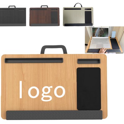 Bamboo Lap Desk With Handle