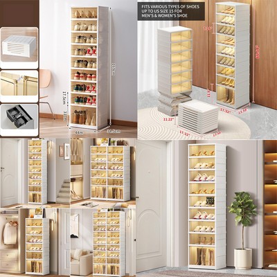 9 Tiers Foldable Shoe Rack