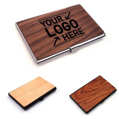 Black Walnut Card Holder