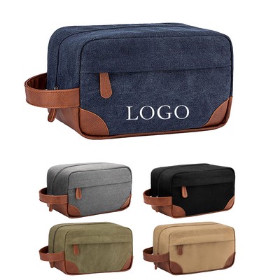 Men's Toiletry Canvas Bag