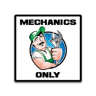 Magnet-30Mil-8"X8" Custom Shape-Indoor-Outdoor. Full Color