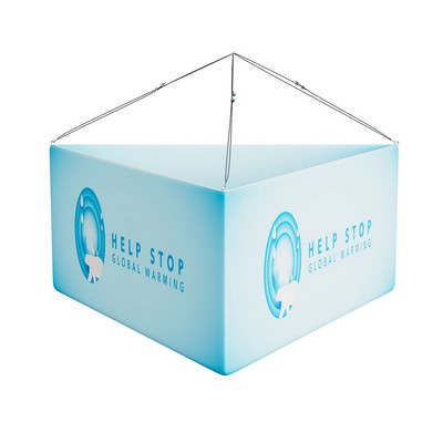 8' Triangle Hanging Banner Kit
