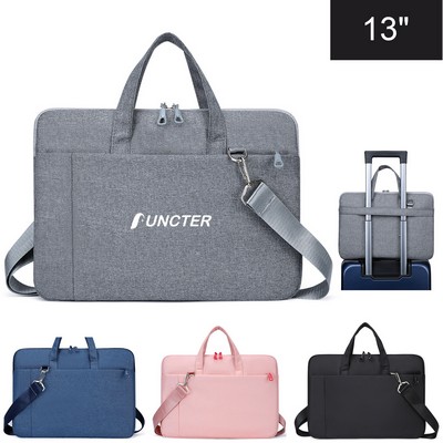 13" Laptop Bag Laptop Sleeve With Carrying Handle With Shoulder Strap