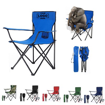 Super Deluxe, Ergonomically - Designed Camping Folding Chair.