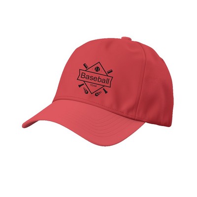 Premium Stock Cotton Twill 6-Panel Unstructured Cap w/ Metal