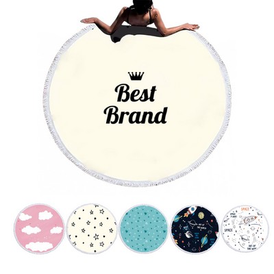 Round Beach Towel
