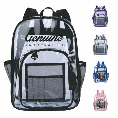 Clear Pvc School Backpack