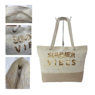 Sequin Casual Tote Bag