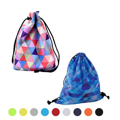 Premium Sublimated Drawstring Backpack