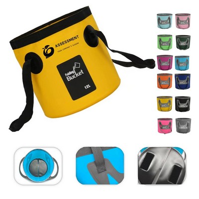9L Foldable Waterproof Fishing Bucket