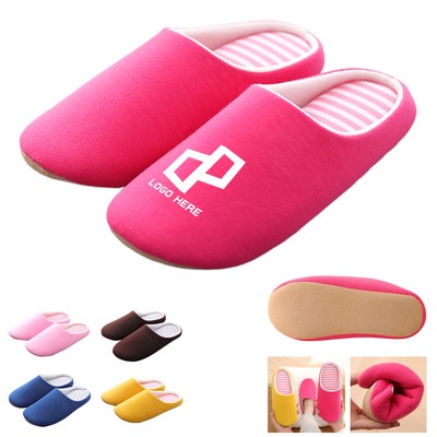 Indoor Bedroom Short Plush Slippers