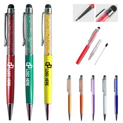 Ballpoint Pens W/ Stylus Pen Cap