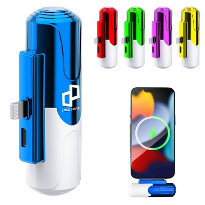 Portable 5000Mah Charger Compatible Power Bank