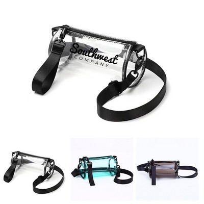 Clear PVC Stadium Crossbody Bag