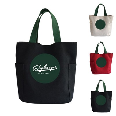 Canvas Carryall Tote Bag