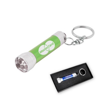 Green 5 LED Key Chain Flashlight