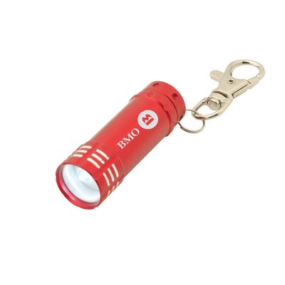 Red 3 LED Keychain Flashlight