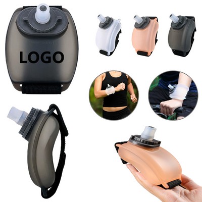 Silicone Wrist-Mounted Water Flask