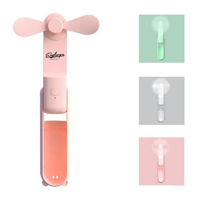 Portable Mini Fan with LED Display