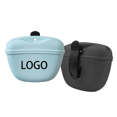 Portable Silicone Pet Snack Training Bag