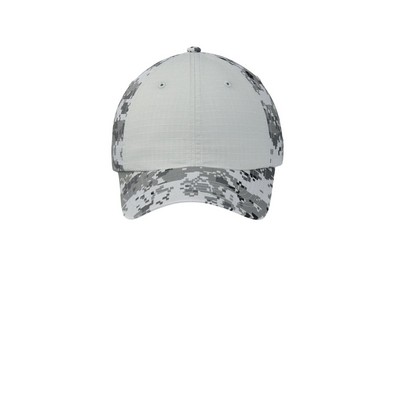 Port Authority Colorblock Digital Ripstop Camouflage Cap.