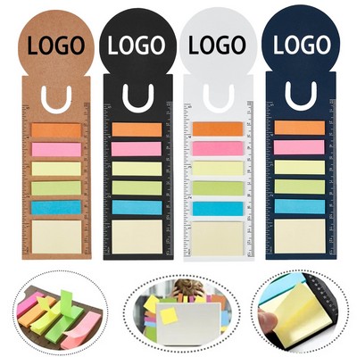 Bookmark Ruler Sticky Note Pad