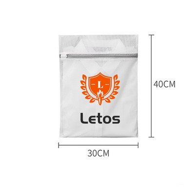 12x16 Inch Full Printing Fine Mesh Laundry Bags Laundry Wash Bags W/ Sturdy Zipper for Delicates