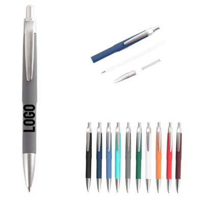 Plastic Click Ballpoint Pen