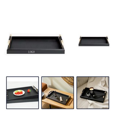 Leather Serving Tray