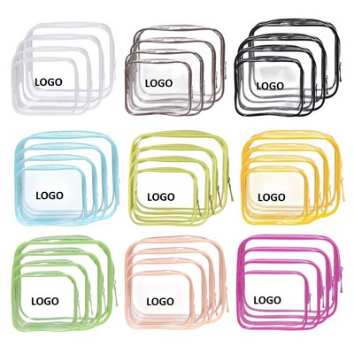 Transparent PVC storage bag