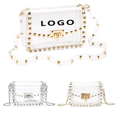 Women Clear Crossbody Purse Bag