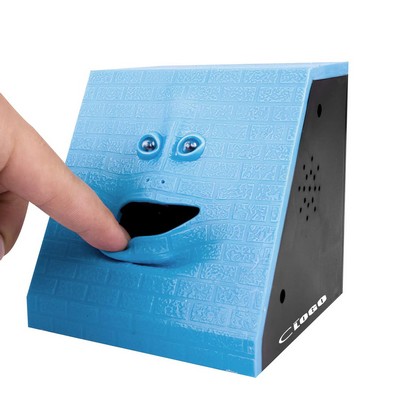 Electric Face-Shaped Piggy Bank