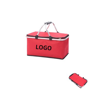 Folding Picnic Basket