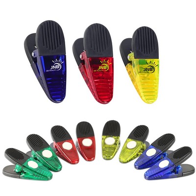 Plastic Refrigerator Magnet Clips w/Strong Grip