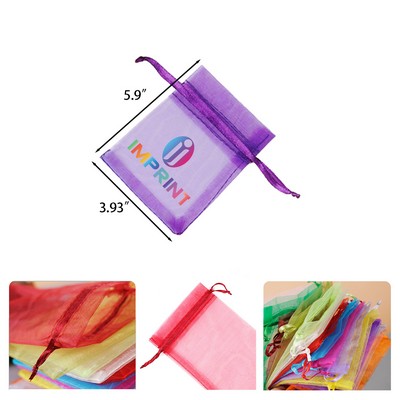 Sheer Fabric Pouch