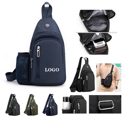 Versatile Polyester Sling Backpack