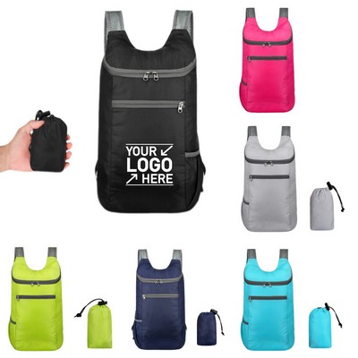 Double-Compartment Backpack