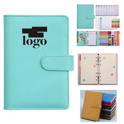 Macaron PU Refillable Notebook Set