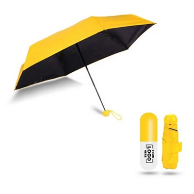 Compact Windproof Travel Umbrella