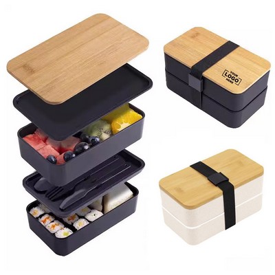 Eco Bamboo Bento Box Set