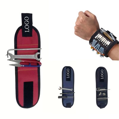 Magnetic Wristband 6 Powerful Magnets For Holding Screws