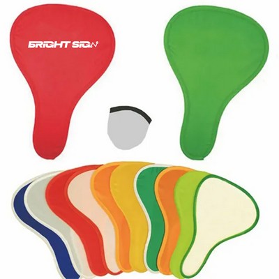 Collapsible Polyester Fan with Pouch