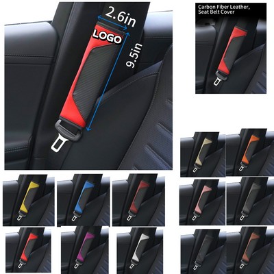 Leather Car Seat Belt Cover