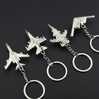3D Airplane Model Keychain