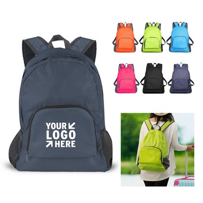 Outdoor Foldable Travel Backpack Ultra Light Nylon Large Capacity Backpack