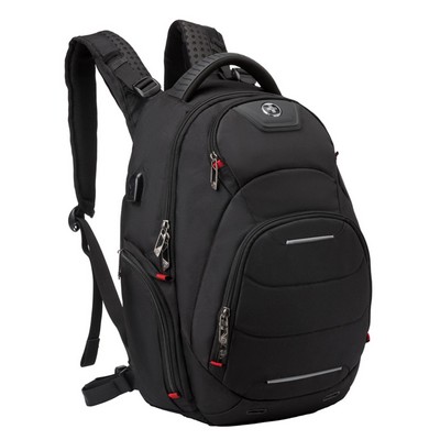SwissDigital® Neptune SV Massage Large Travel Backpack