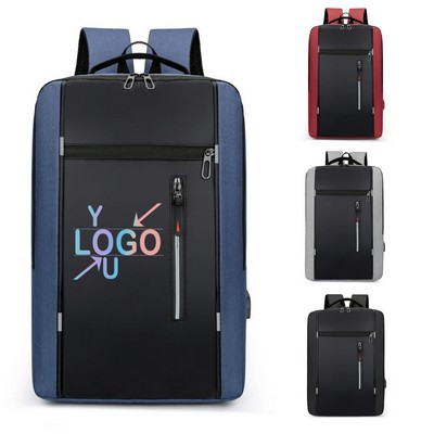 17" USB Charging Laptop Backpack