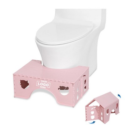 Foldable Toilet Stool Portable Foot Stool for Toilet