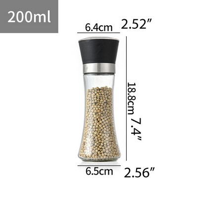 Customized 6.7Oz Stainless Steel Salt Or Pepper Grinder